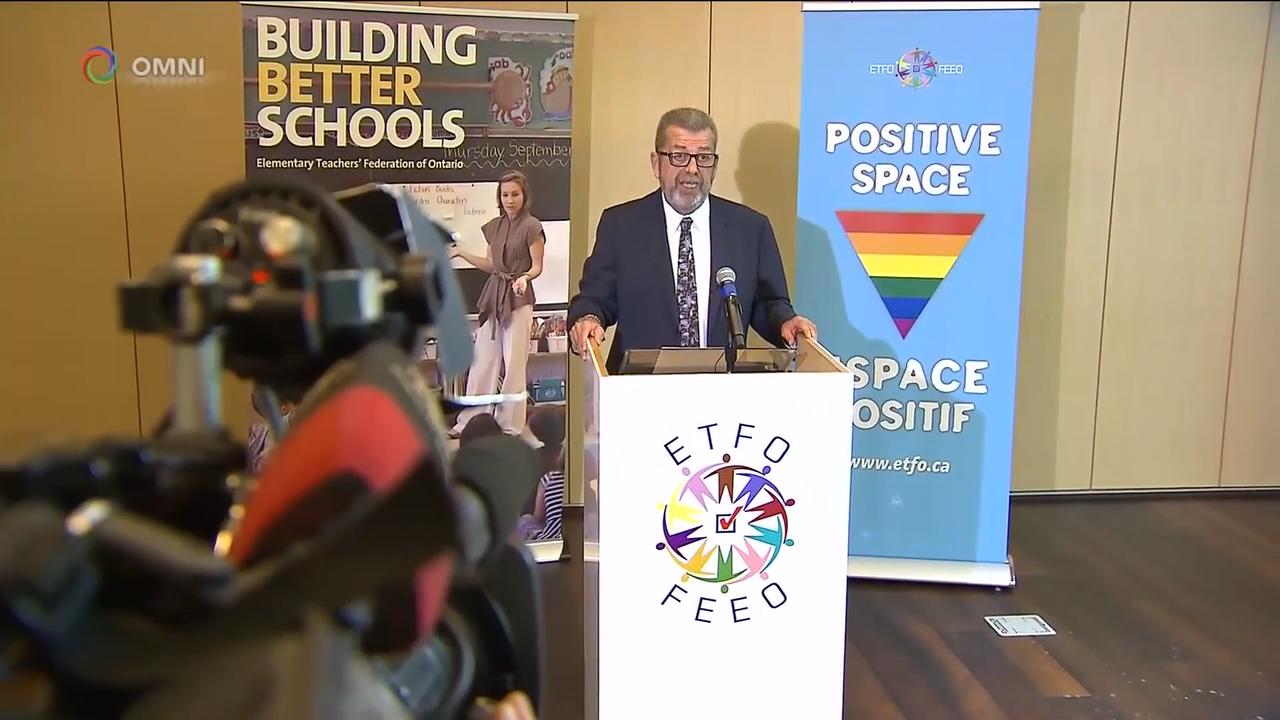 教師工會控告省府撤換性教育課程 -- Sep 04, 2018 (ON)