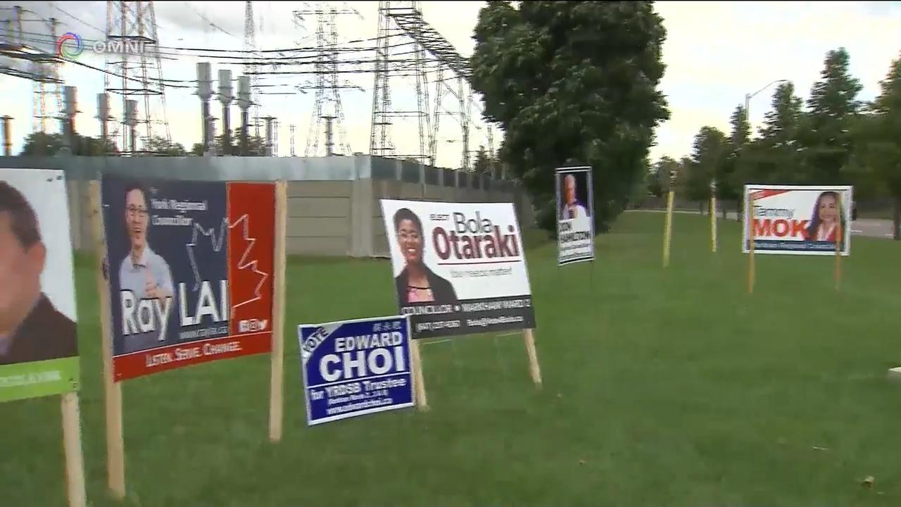 市選在即 族裔候選人數低於人口比例 -- Sep 27, 2018 (ON)