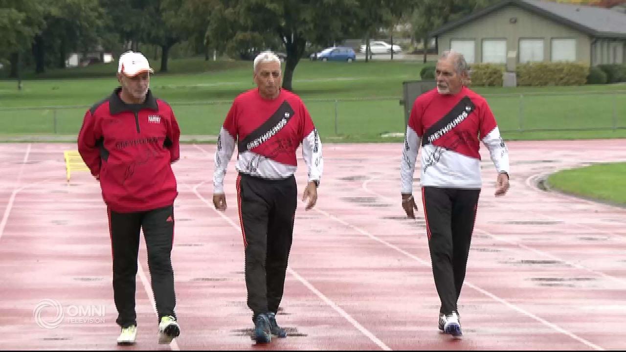 Surrey's senior track stars