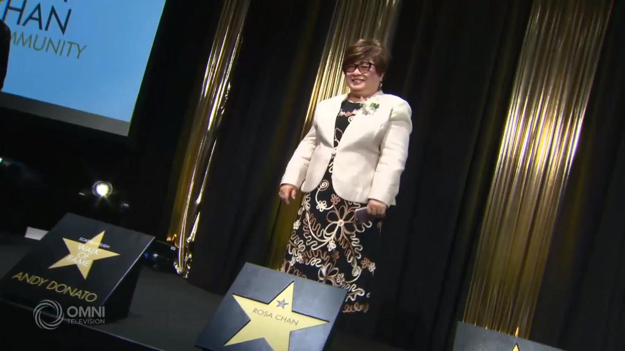 华裔获颁士嘉堡星光大道奖 – Oct 19, 2018 (ON)