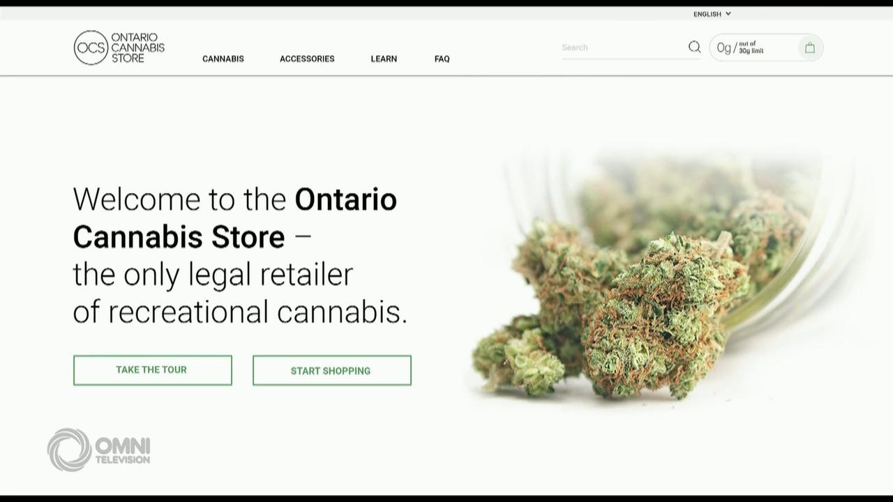 省府出售大麻網站 下星期三凌晨開始營運 -- Oct 11, 2018 (ON)