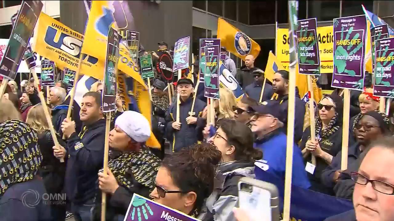 勞工團體安省行動日 -- Oct 15, 2018 (ON)