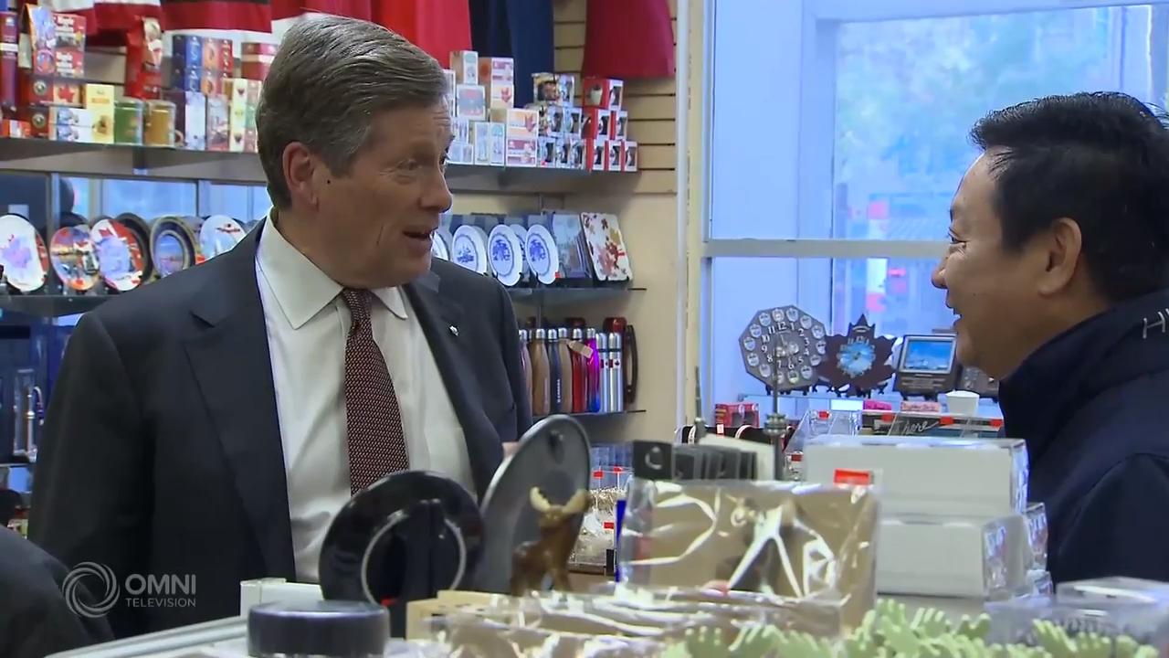 John Tory向华裔选民承诺兴建牌楼– Oct 15, 2018 (ON)