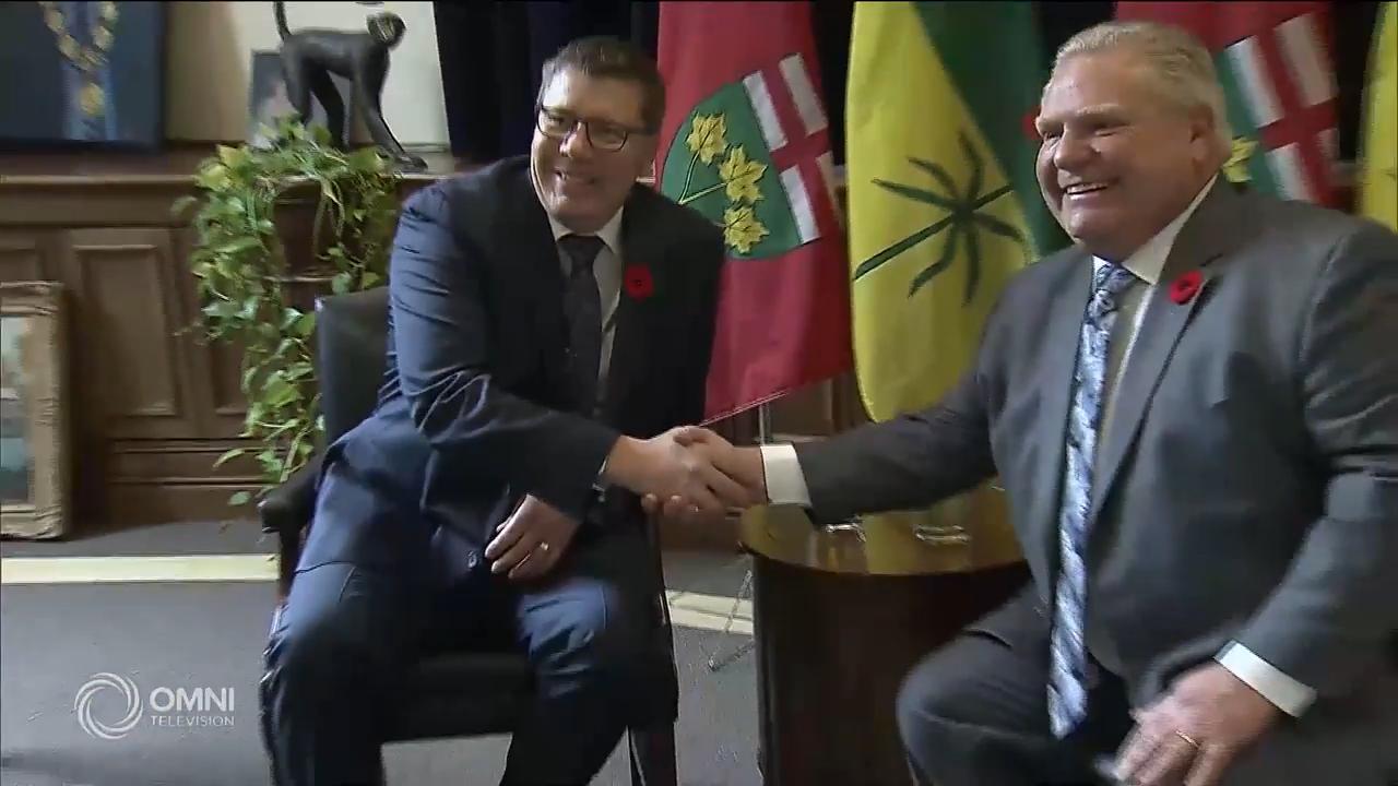 道格福特與沙省省長會面 -- Oct 29, 2018 (ON)