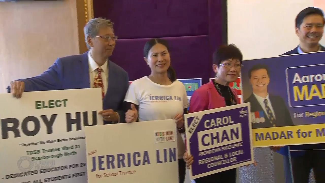 士嘉堡举办市选候选人见面会 – Oct 09, 2018(ON)