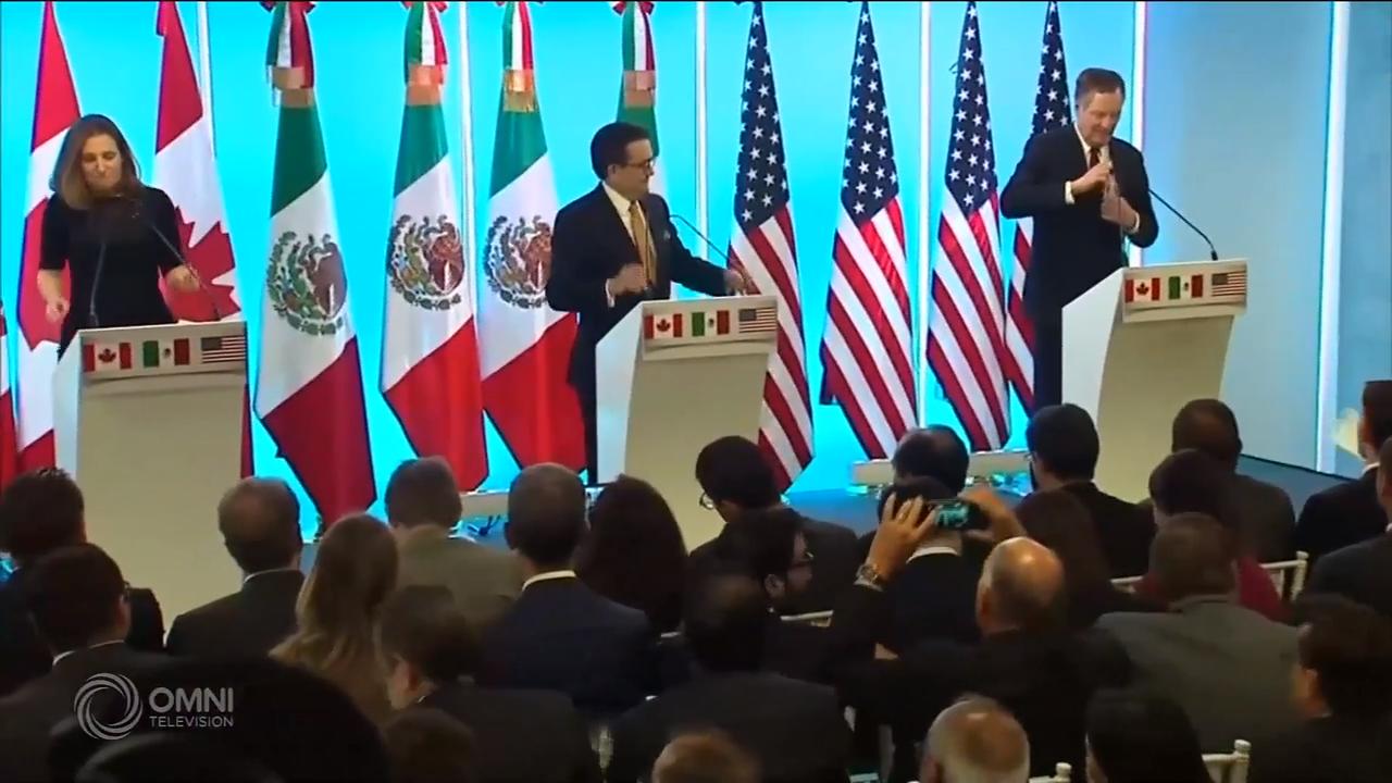 USMCA 三国贸易协定的影响   – Oct 02, 2018(ON)