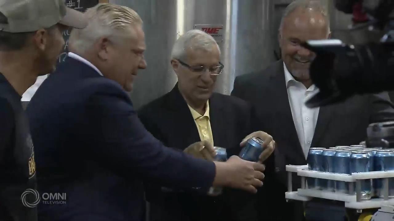 省府凍結啤酒稅升幅 -- Oct 12, 2018 (ON)