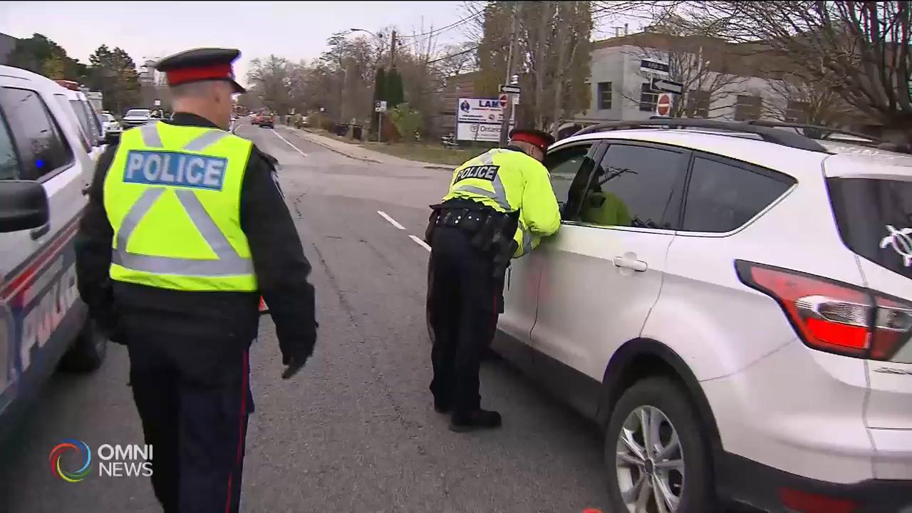 假日安全駕駛巡查行動展開 -- Nov 15, 2018 (ON)