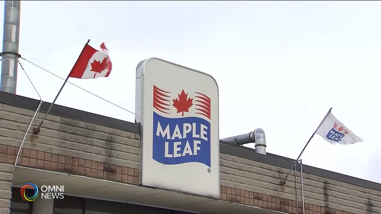 省府撥款協助Maple Leaf食品公司 -- Nov 27, 2018 (ON)