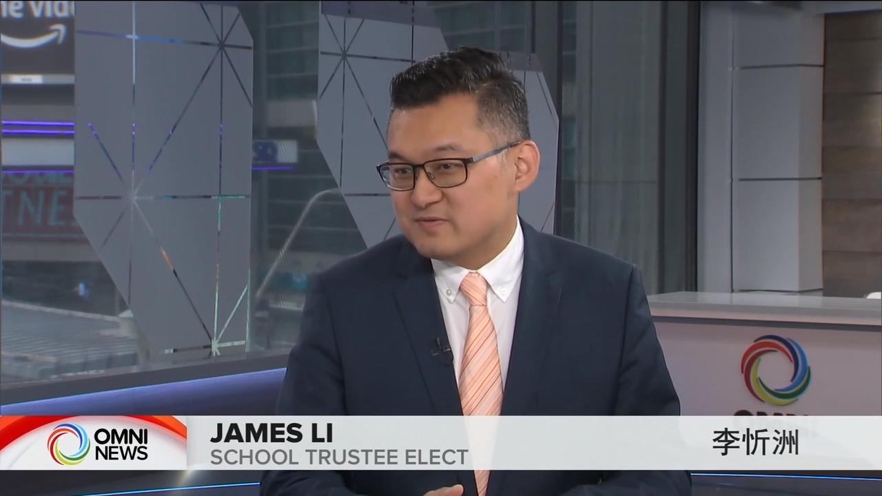 中国大陆移民丶新任多伦多华裔教育委员李忻州分享他的故事 – Nov 21, 2018(ON)