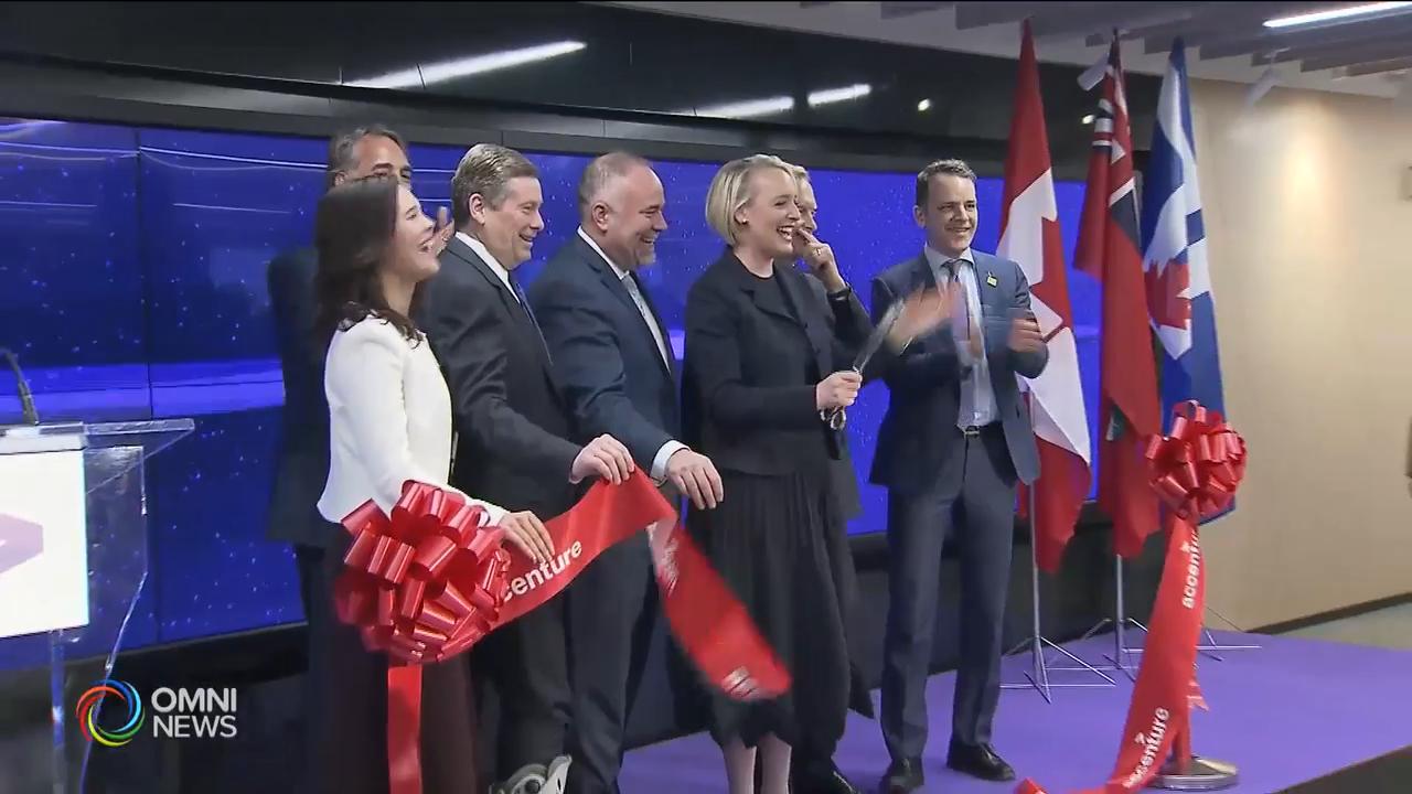 跨國公司將於多倫多設立科技中心 -- Nov 27, 2018 (ON)