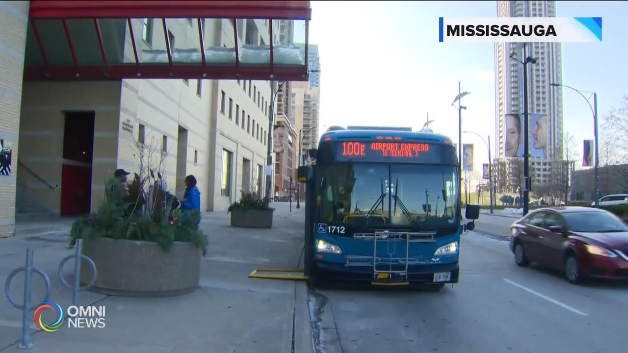 密西沙加机场公车快线上路 – Nov 27, 2018(ON)