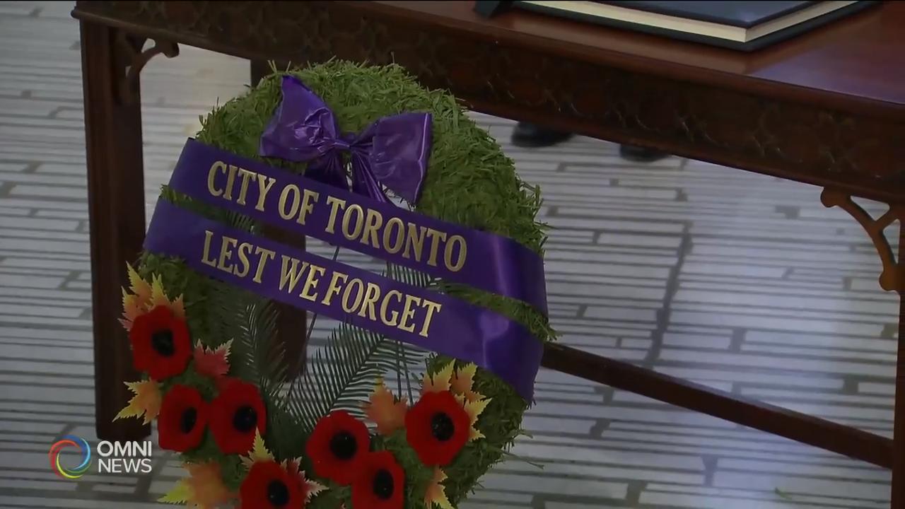 多伦多市政府特别制作一战将士纪念册 – Nov 07, 2018 (ON)