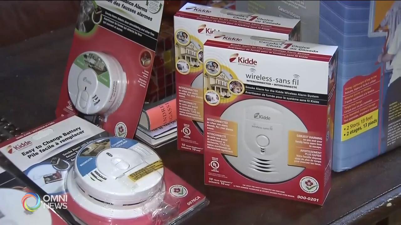 有关烟雾警报器的使用 – Nov 02， 2018 (ON)