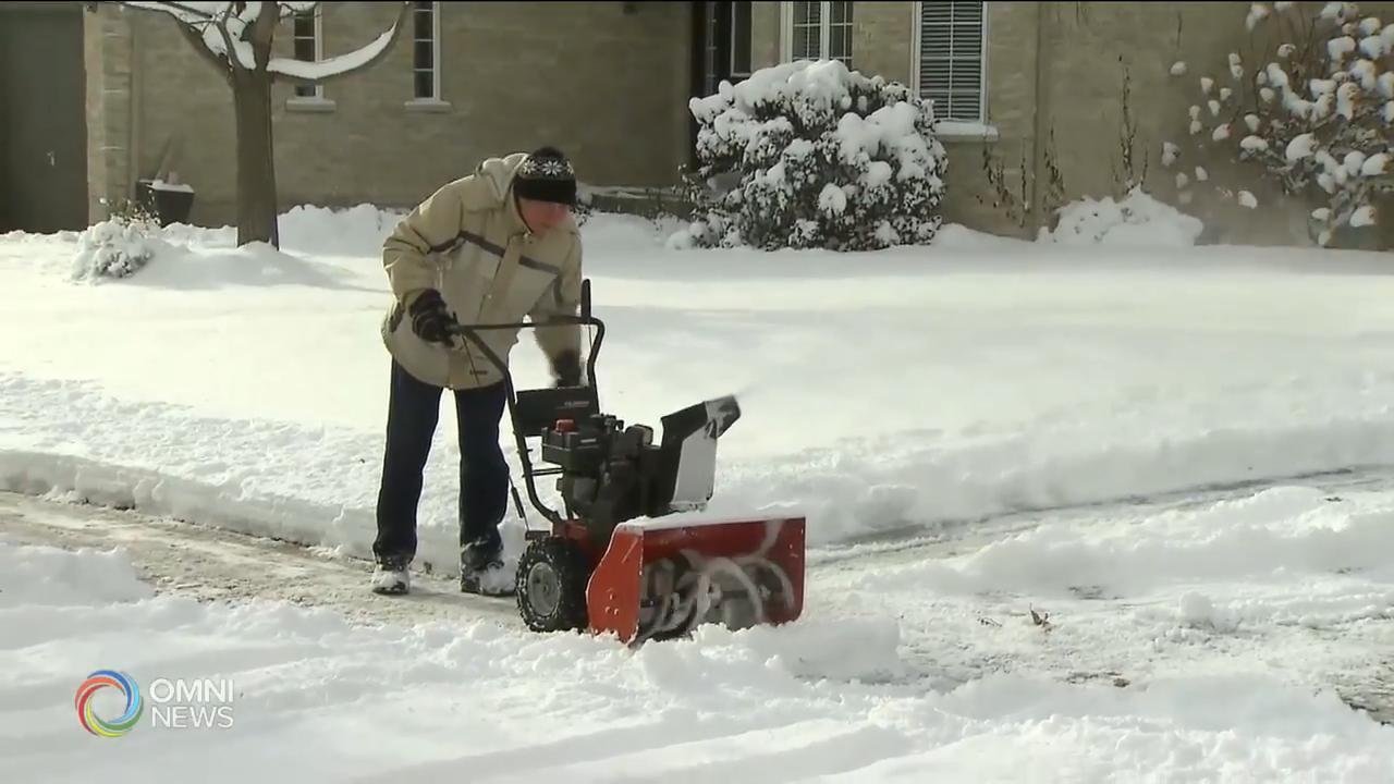 大多倫多以北部份城鎮白雪紛飛 -- Nov 14, 2018 (ON)