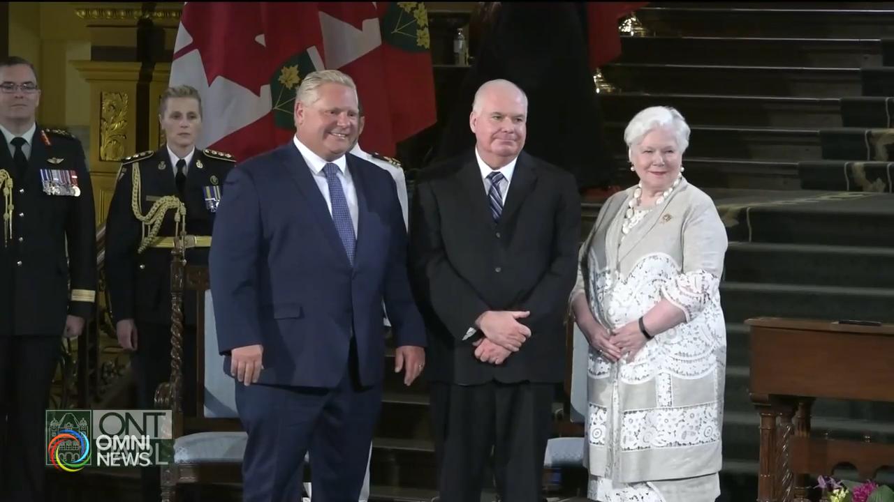 省長道格福特宣佈內閣改組 -- Nov 05, 2018 (ON)