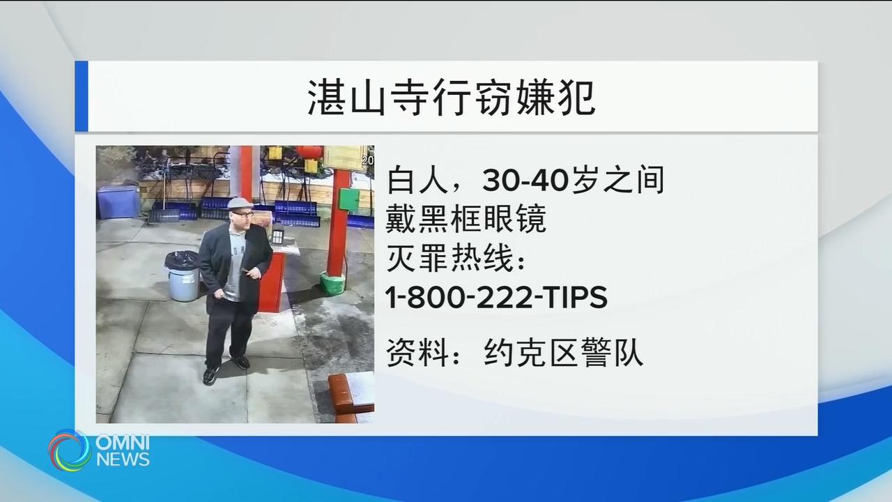 湛山精舍香油钱被窃 – Nov. 28, 2018(ON)