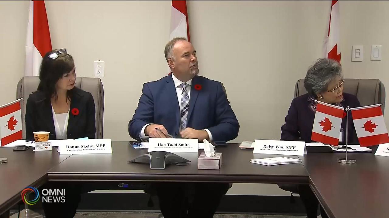 省经济发展厅长和大多地区华商举行圆桌会议 – Nov 08, 2018  (ON)