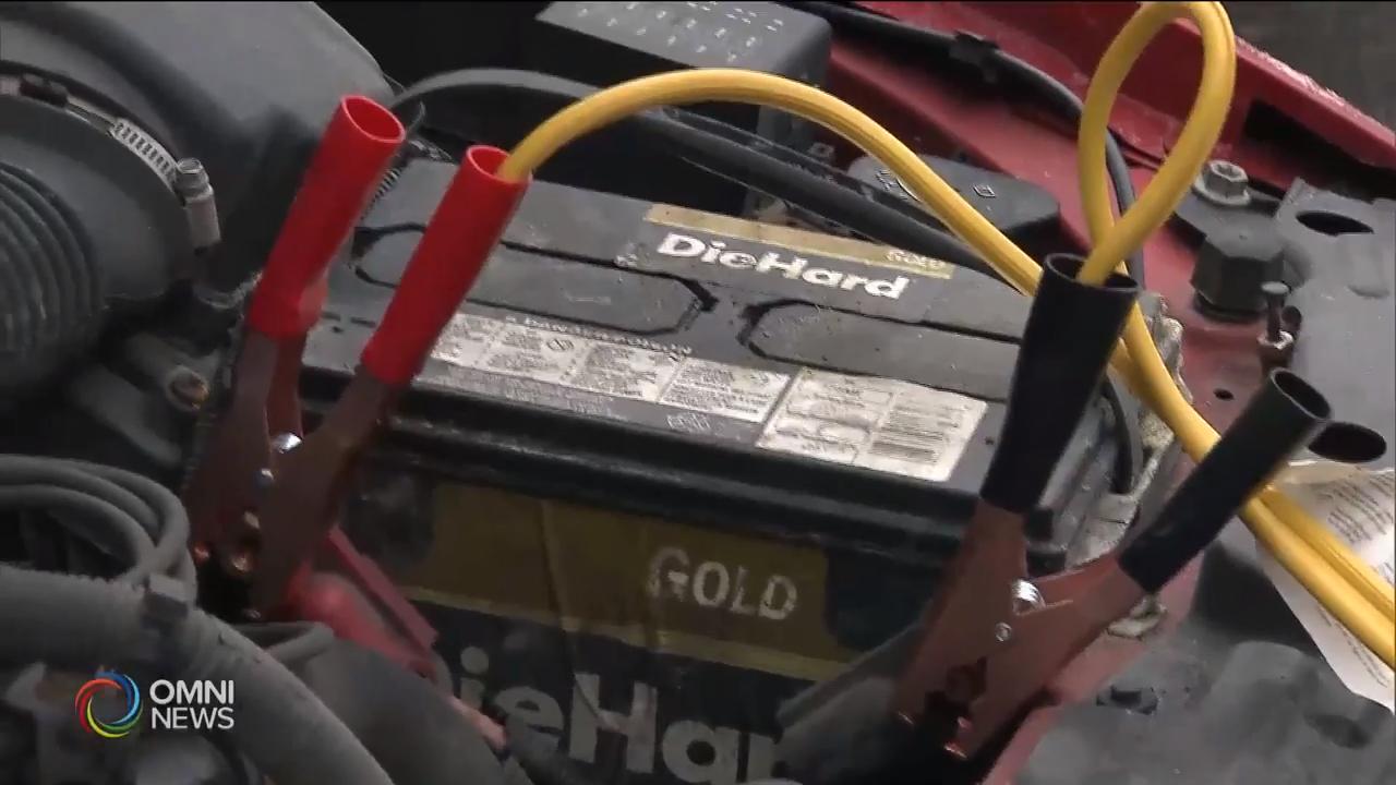 冬天来临，加拿大汽车协会提醒司机检查汽车电池  – Nov 13, 2018(ON)
