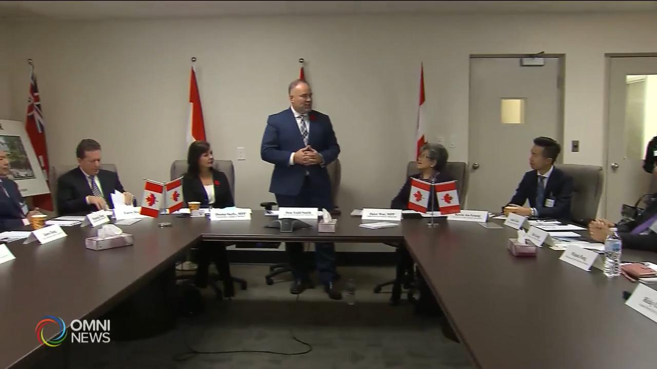 新任安省經濟發展部長與華商圓桌會議 -- Nov 08, 2018 (ON)