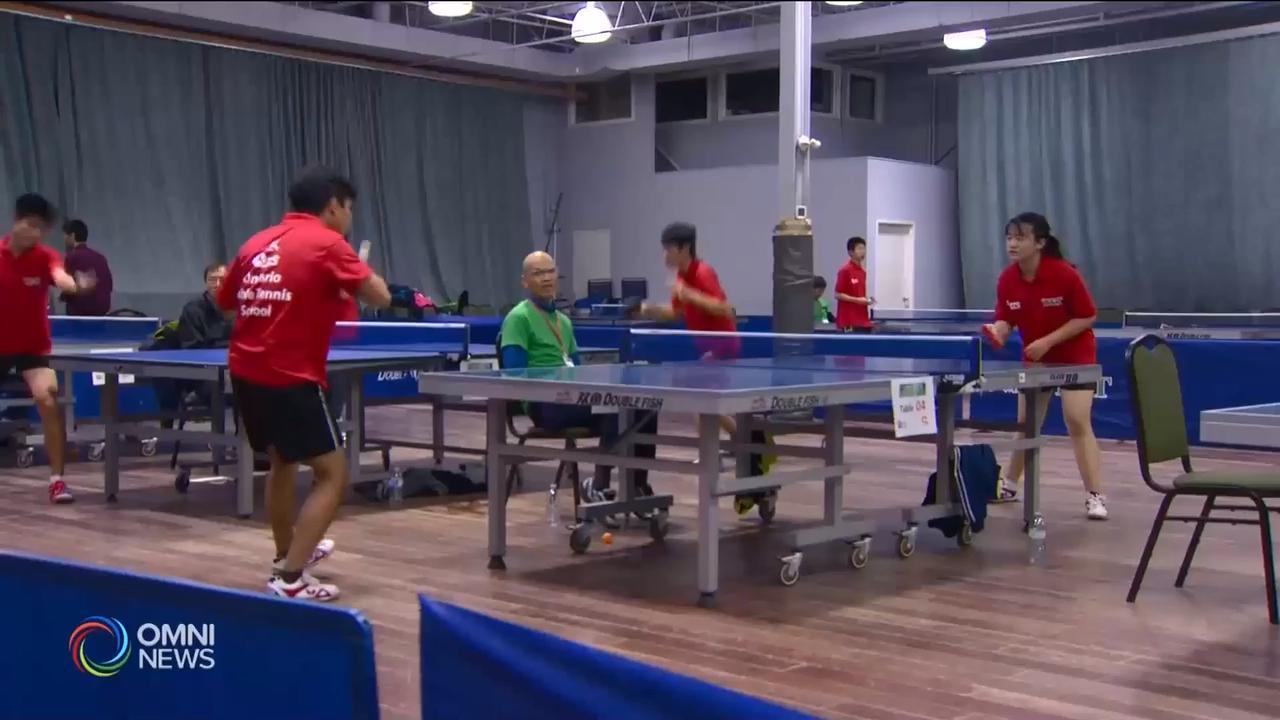 大型青少年乒乓球比赛，亲子同欢 – Nov 19, 2018(ON)