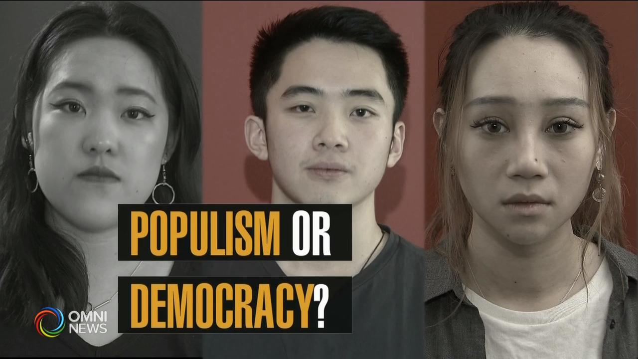 Youth Matters Democracy vs. Populism  – Nov 22, 2018(ON)