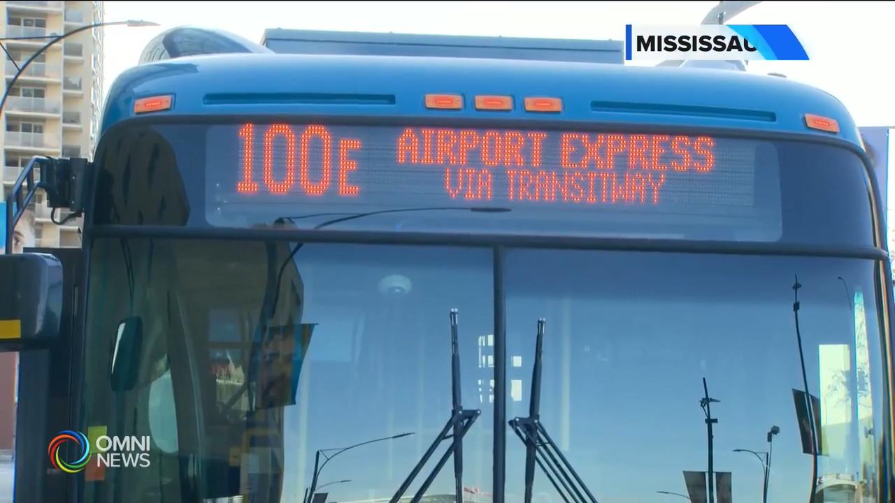 密西沙加市推出機場快線 -- Nov 27, 2018 (ON)
