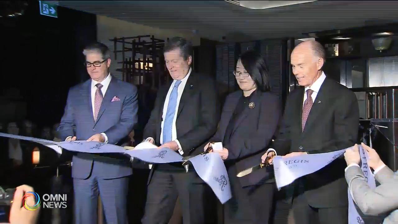 豪華酒店St. Regis落戶多倫多 -- Nov 28, 2018 (ON)