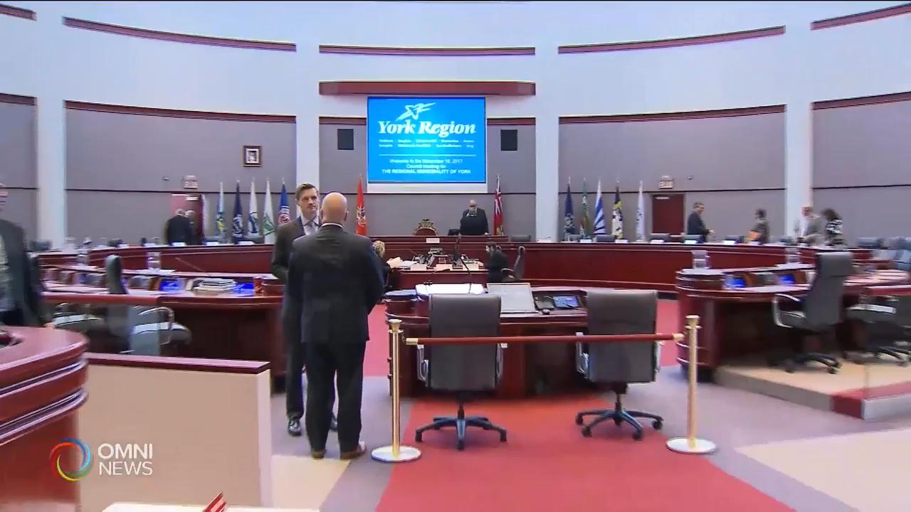 省府拒絕賦予約克區域政府開徵新稅權力 -- Nov 07, 2018 (ON)