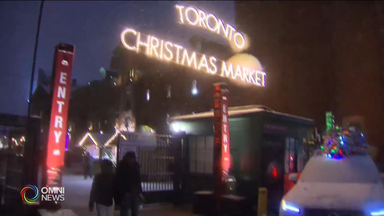 多倫多市中心聖誕市集開幕 -- Nov 16, 2018 (ON)