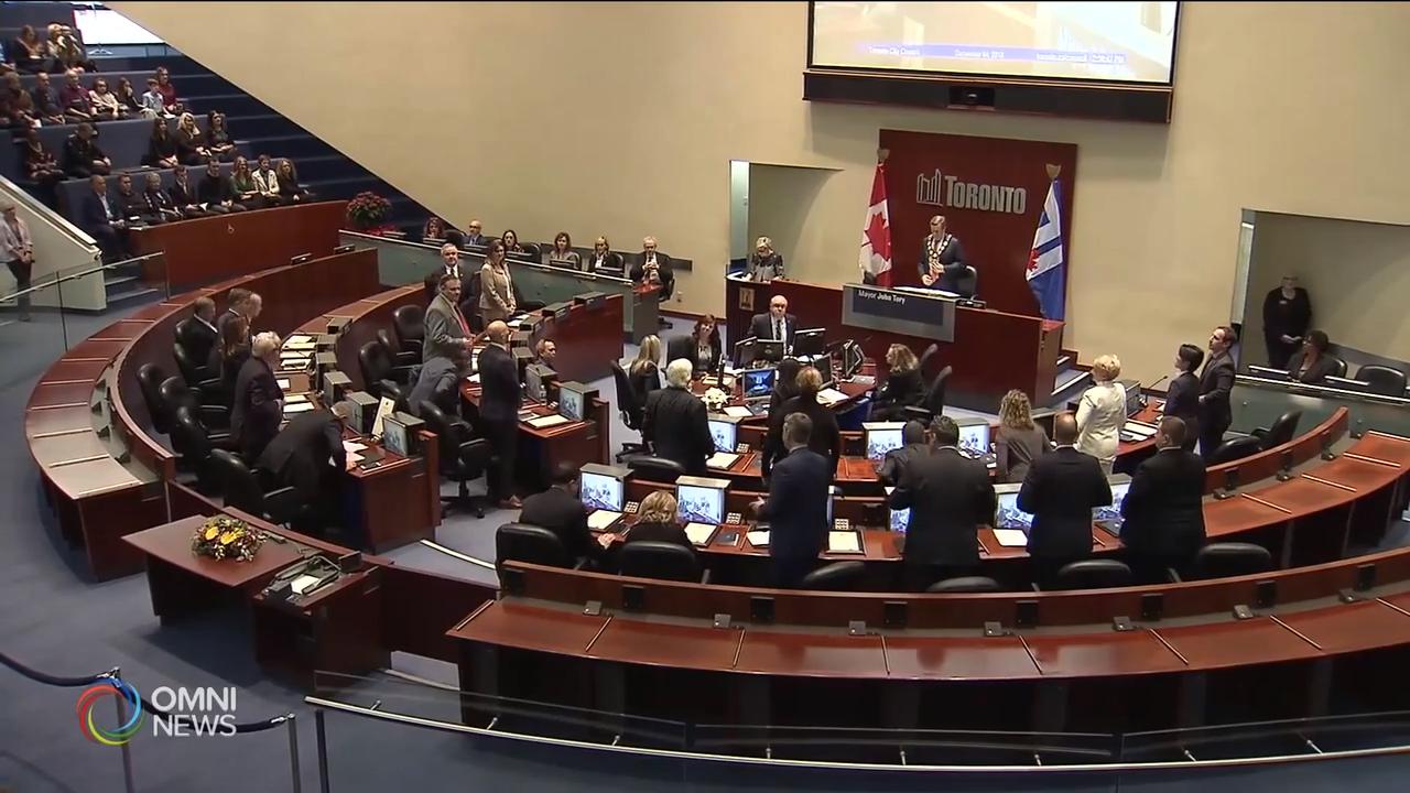 多伦多新一届市议会宣职就职，因应人数缩减的挑战 – Dec 04, 2018(ON)