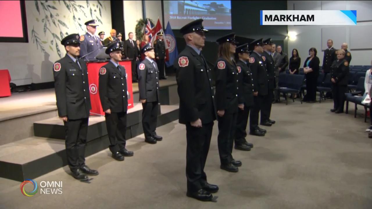 万锦市消防队新成员加入 – Dec 07, 2018(ON)