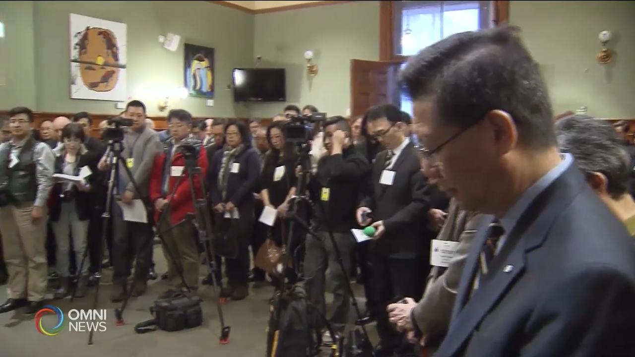 南京大屠殺紀念日省議會活動 -- Dec 13, 2018 (ON)