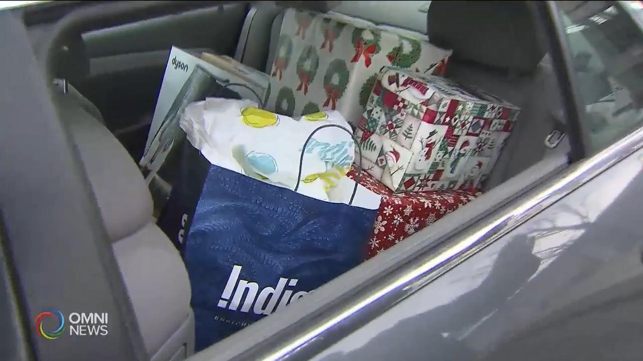 聖誕新年假期盜竊個案會上升 -- Dec 21, 2018 (ON)