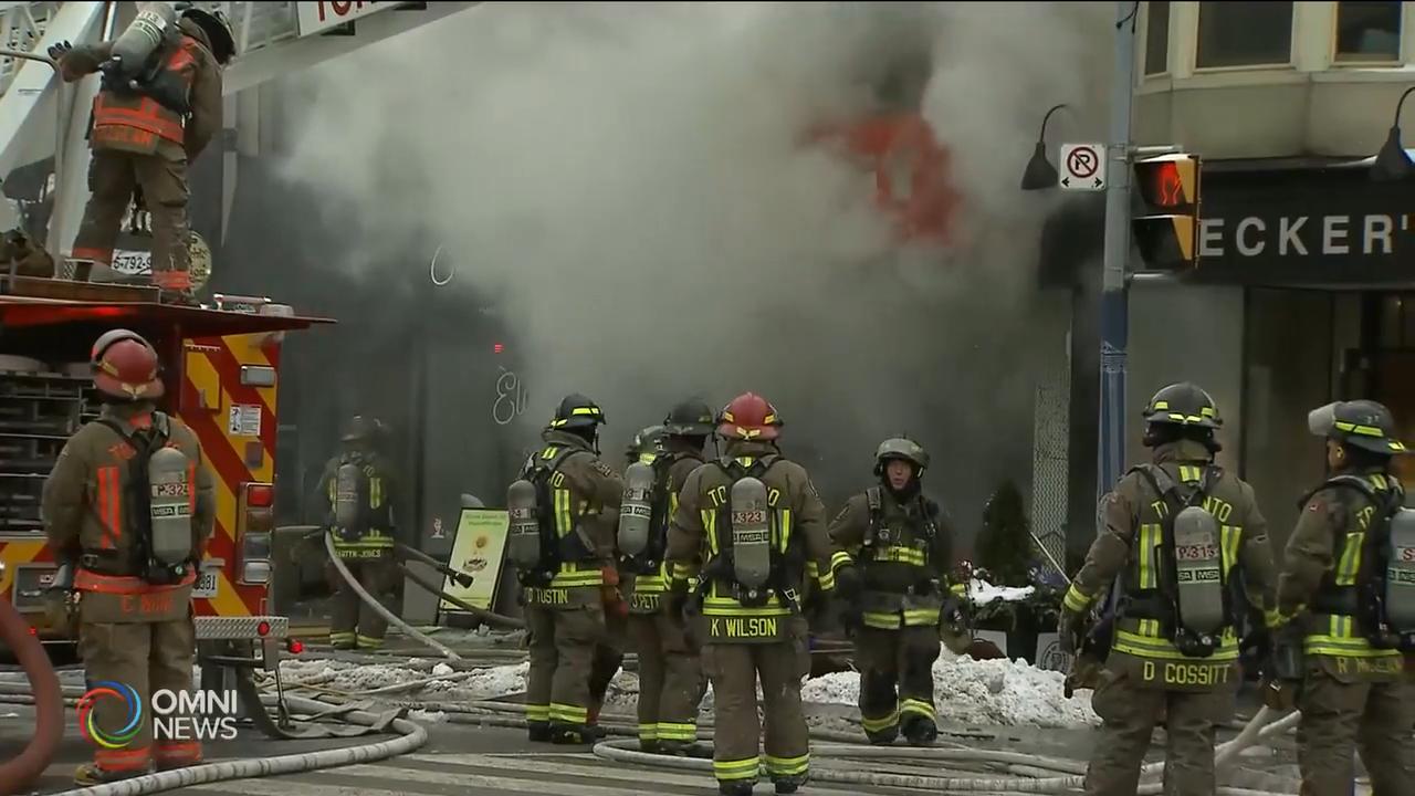 希臘社區著名餐館四級大火 -- Jan 22, 2019 (ON)