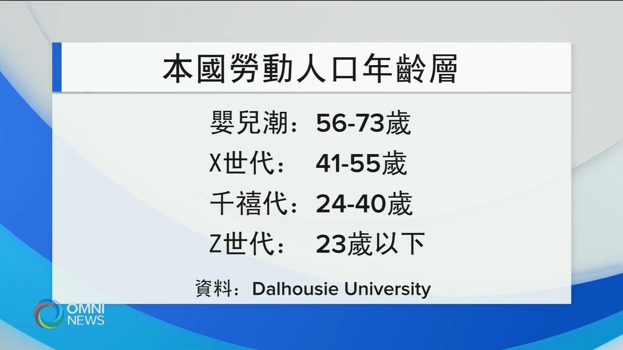 同時出現四個在職勞工世代 -- Jan 30, 2019 (ON)