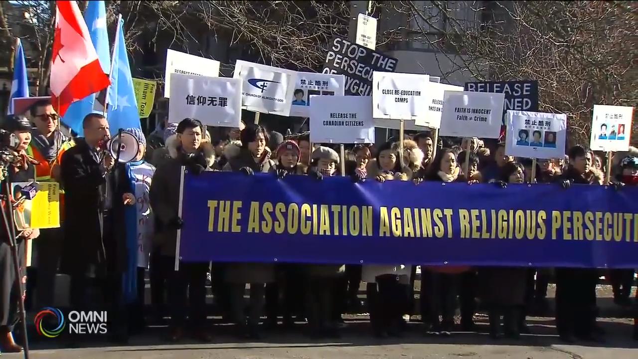 人权团体發起示威，要求中国政府改善人权   – Jan 04, 2019(ON)