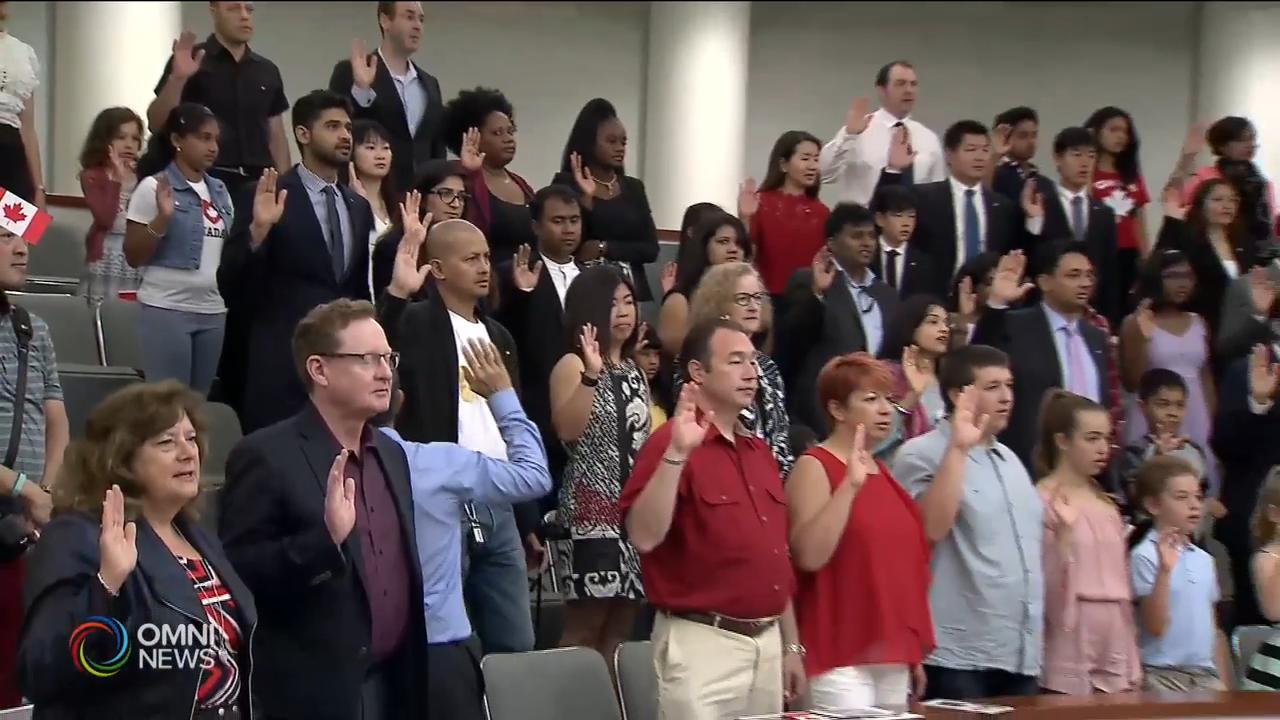 省提名移民配額連續三年上升 -- Jan 07, 2019 (ON)