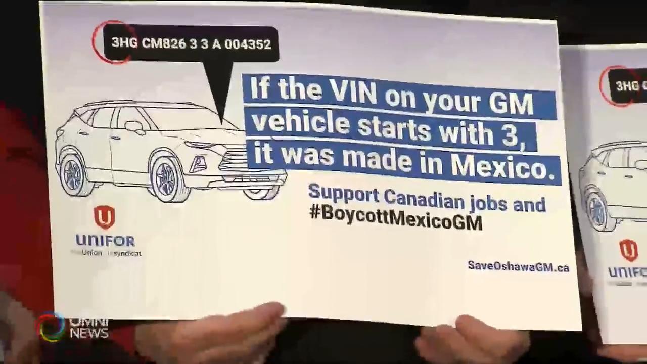 罷買於墨西哥生產的通用汽車 -- Jan 25, 2019 (ON)