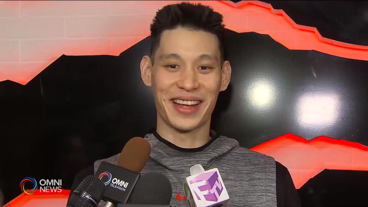 林书豪在猛龙队首场比赛受到球迷热烈欢迎 – Feb 14, 2019(ON)