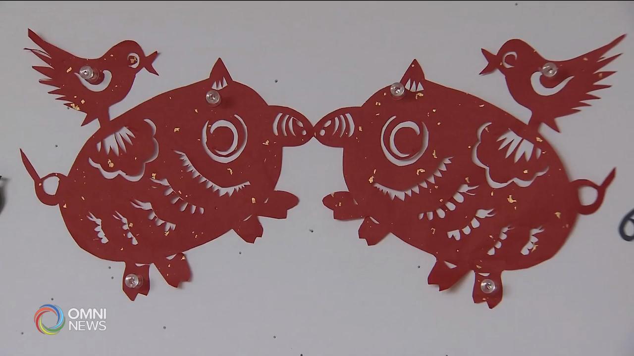 剪纸大师展示新年剪纸艺术 – Feb 05, 2019(ON)