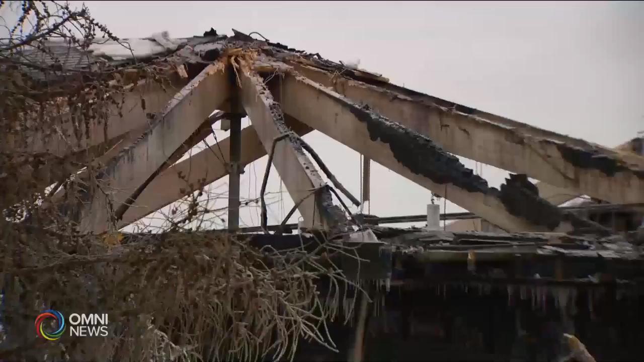 士加堡爱静阁社区中心火场积极清理中 – Feb 13, 2019(ON)