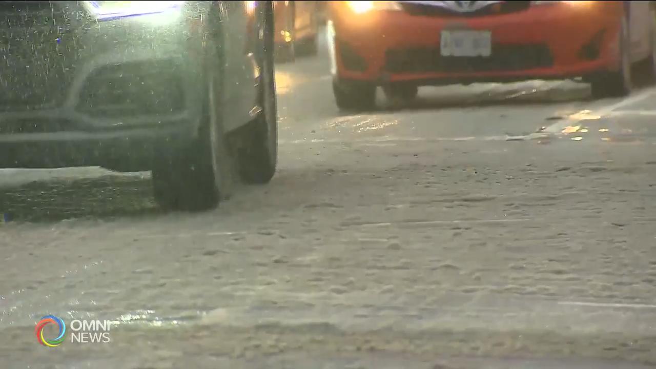 冰雨及冰粒廣泛影響大多倫多 -- Feb 06, 2019 (ON)