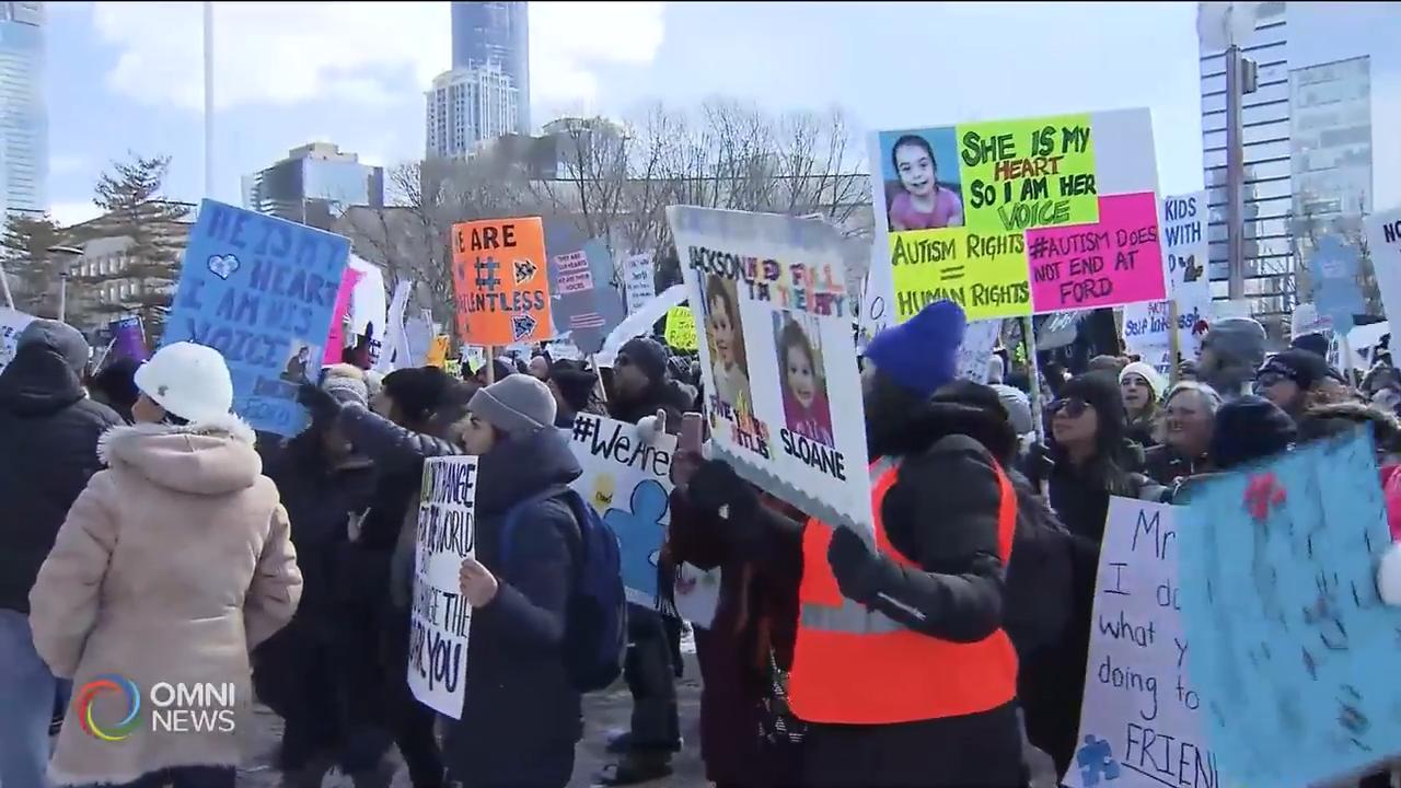 不滿聲音下省府調整自閉症資助計劃 -- Mar 21, 2019 (ON)