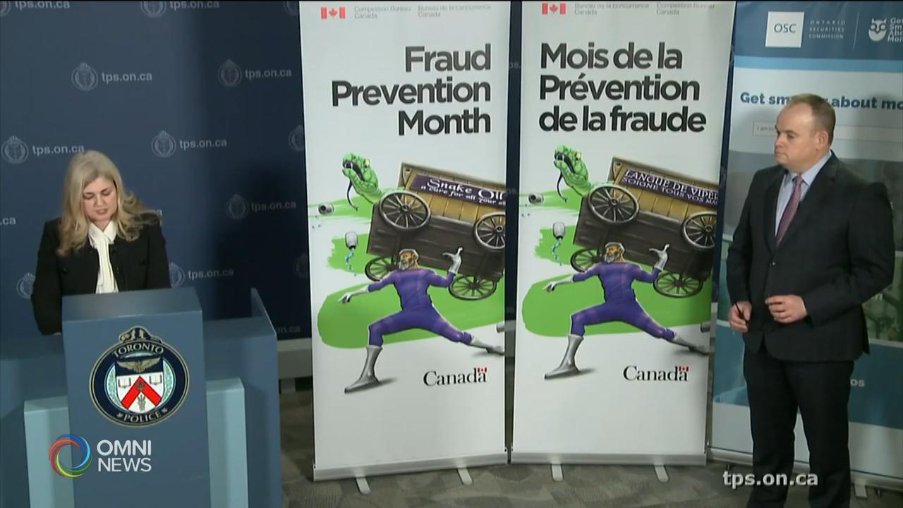 三月防止詐騙月 -- Mar 04, 2019 (ON)