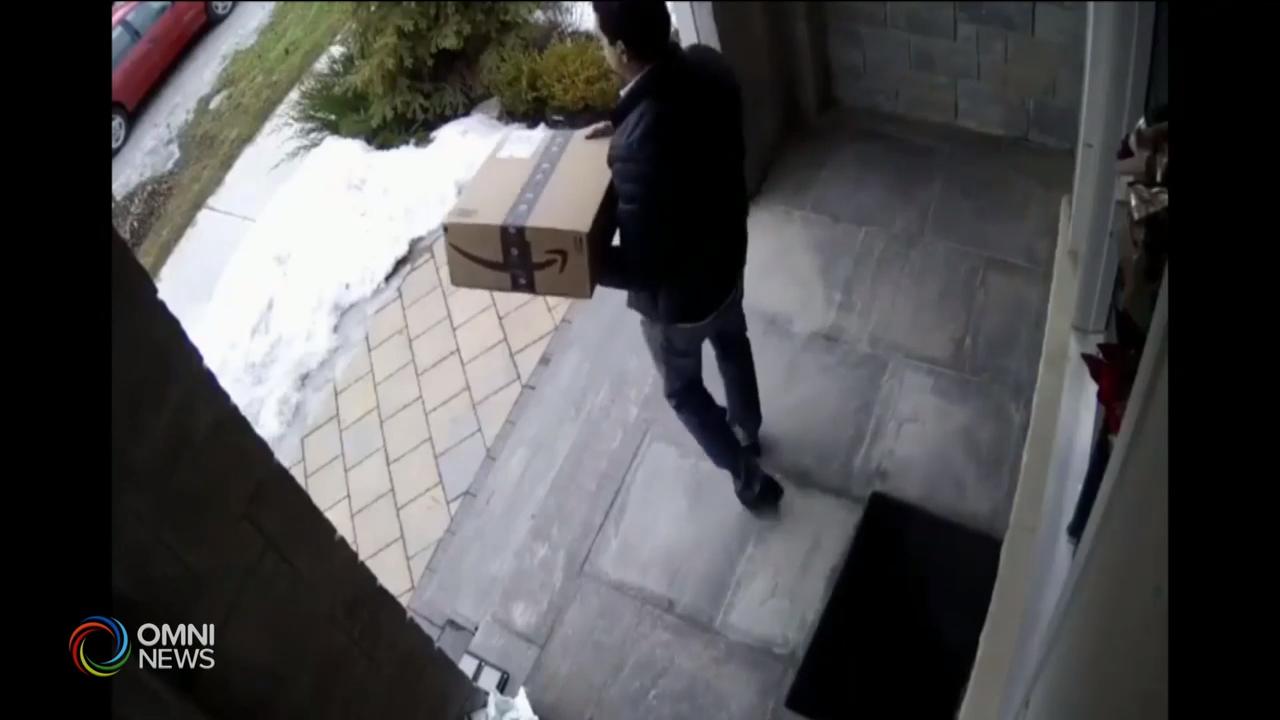 警队呼吁民众警觉大门口偷盗案 – Feb 28, 2019(ON)