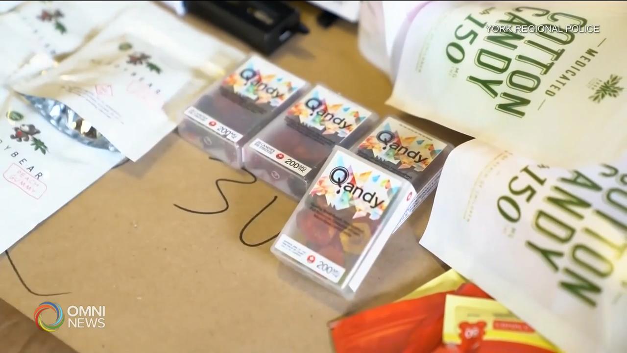 約克區警方檢獲170萬元非法大麻食品 -- Mar 08, 2019 (ON)