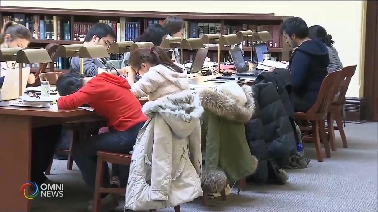 中國留學生並沒有減少趨勢  -- Mar 12, 2019 (ON)