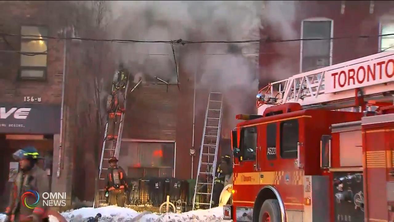 多倫多五級大火，一死一重傷 -- Mar 04, 2019 (ON)