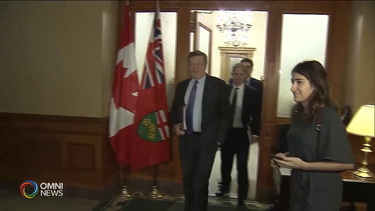 省長與多倫多市長私人會面  -- Mar 25, 2019 (ON)